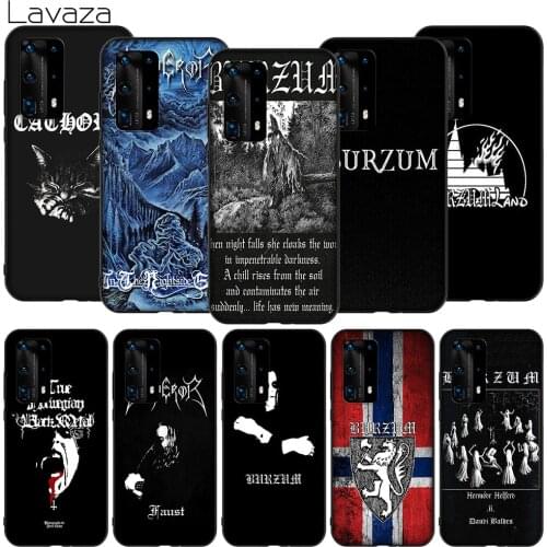 Lavaza K33 Burzum Filosofem BRZM Soft Case for Huawei Mate Nova 2 2i 3 3i 4E 5 5i 5T Smart 6 7 10 20 30 SE Pro Lite