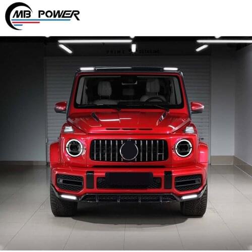 NEW! high quality w464 G63 G500 G350D body kit with car parts w464 carbon fiber front bumper rear bumper