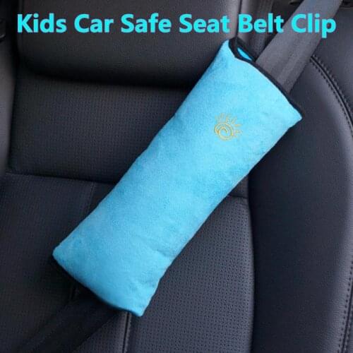 New Triangle Baby Kids Car Safe Seat Belt Clip Shoulder Seat Belt Holder Protector For Children Auto Accessories