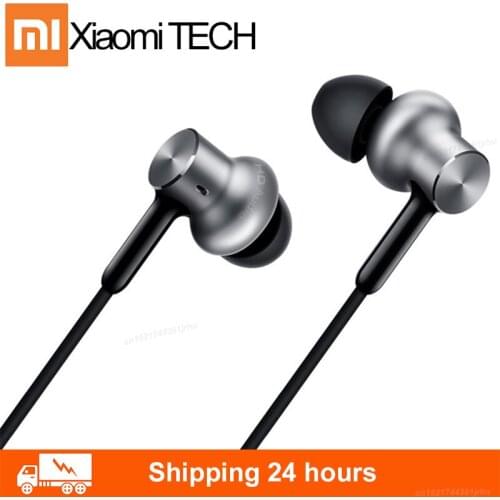 Original Xiaomi mi Hybrid Pro HD Earphone/Mi In-Ear Hybrid Wired Control With MIC for Xiaomi A1 Redmi 5 Plus Note 5 Smartphone