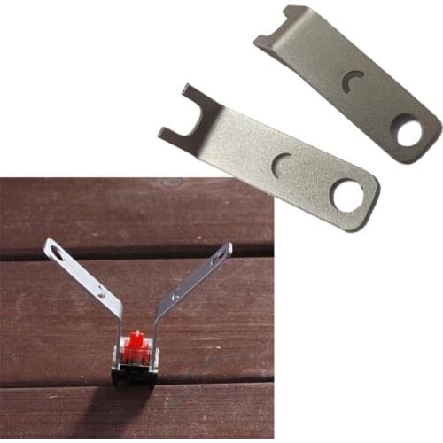 2Pcs/Set Metal Switch Extractor Opener Open instantly Only for cherry mx Switch