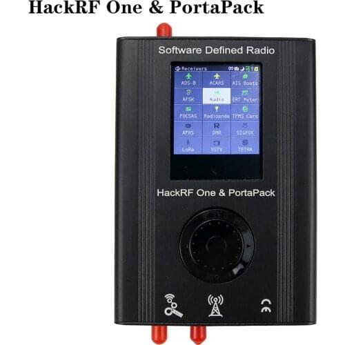 PortaPack For HackRF One SDR Receiver Transmitter Ham Radio With 3pcs Antennas and Data Cable Assembled