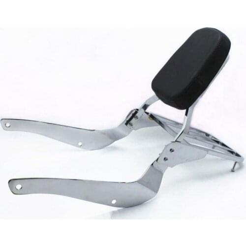 Sissybar Backrest Seat Rear Luggage Rack Shelf Support for Suzuki Volusia VL800 VL400 2001-2004 Boulevard C50 2005-2011