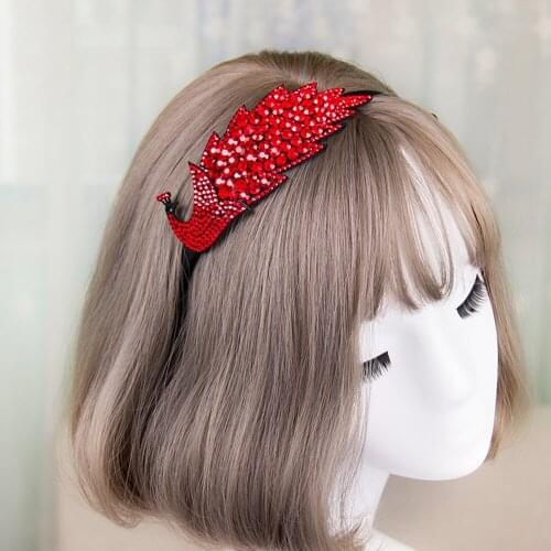 Sweet Peacock Thin Edge Head Wear Luxury Headband for Women Rhinestone Non-slip Border Girls Hairpin Fancy Hair Accessories Gift