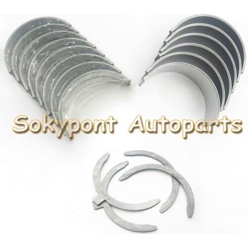 STD/0.25/0.5 For ISU-ZU 3KR2 Crankshaft Main Bearing Connecting Rod Bearing Set Thrust washer 1set