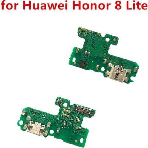 For Huawei honor 8 lite USB Charger Port Dock Connector PCB Board Ribbon Flex Cable phone screen repair spare parts