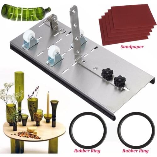 Wine Beer Glass Bottles Cutting Tools Glass Bottle Cutter Machine Glass Cutter DIY Craft Glass Recycle Tools Parts