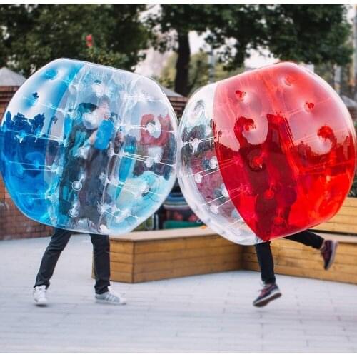 100%tpu Material Air Bubble Soccer Zorb Ball 1m 1.2m 1.5m 1.7m Air Bumper Ball Adult Inflatable Bubble Football,zorb Ball