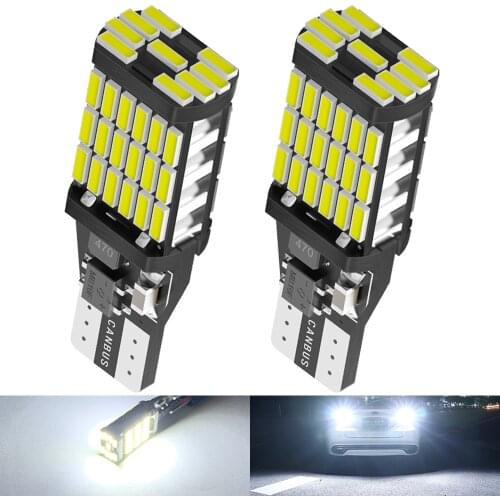 2x W16W LED Canbus No OBC Error Bulbs 921 912 T15 LED Backup Light Car Reverse Parking Lamp Xenon White Error free Car Lights