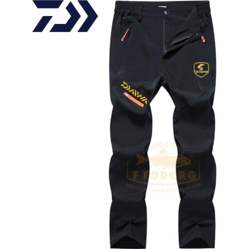 Dawa Quick-drying Pants Mens Summer Thin Loose Loose Outdoor Single Layer Assault Fishing Pants Stretch Mountaineering Trousers