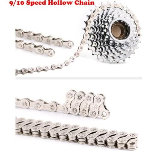 Bike Chain Solid Road Bicycle 9/10S Half Hollow Chains & Chain Link