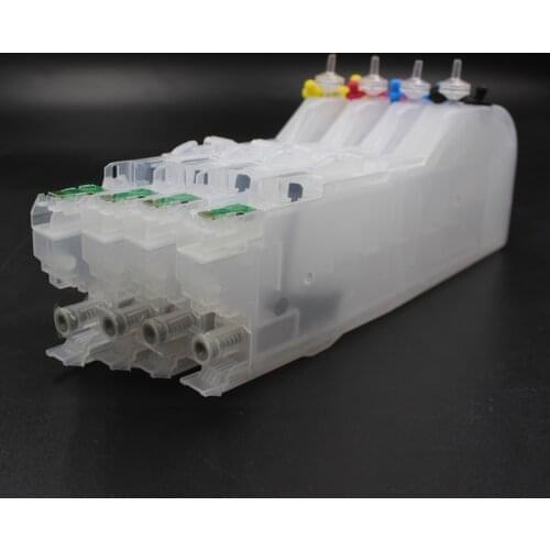 CISSPLAZA long Refill ink cartridge LC3719XL LC3717 lc3719 compatible for Brother MFC-J2330DW MFC-J3930DW with one time chip