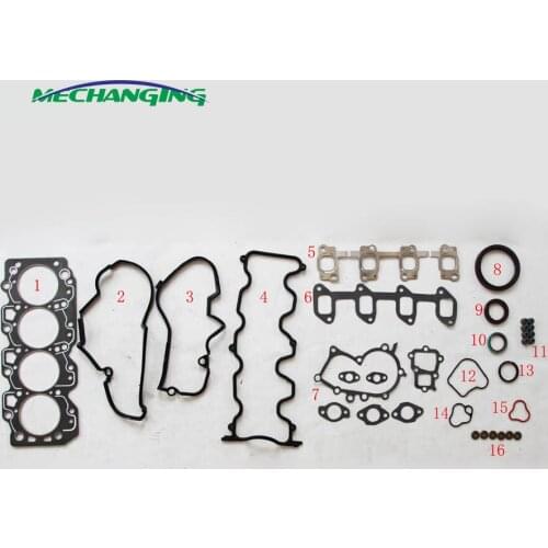 2C 2CT FOR TOYOTA CAMRY (_V2_) 2.0 Turbo-D (CV20_) Engine Parts Full Set Engine Rebuilding Kits Engine Gasket 04111-64051