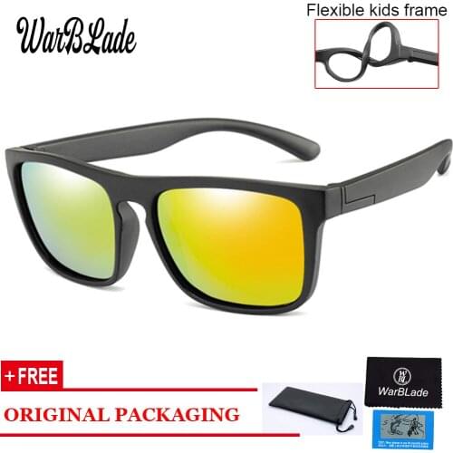 Sunglasses Kids Polarized Children Classic Brand Designer Eyeglasses TAC TR90 Flexible Safety Frame Shades For Boy Girl