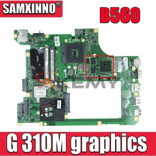 Akemy For Lenovo B560 Motherboard 48.4JW06.011 10203-1 LA56 MB HM55 G 310M graphics Free CPU
