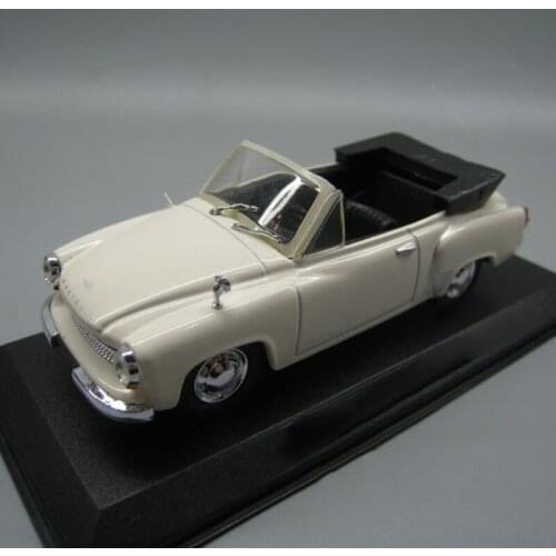 Diecast 1:43 Scale WARTBURG 311 312 Series Alloy Retro Car Model Adult Collection Gifts Toys for Boys Birthday Present