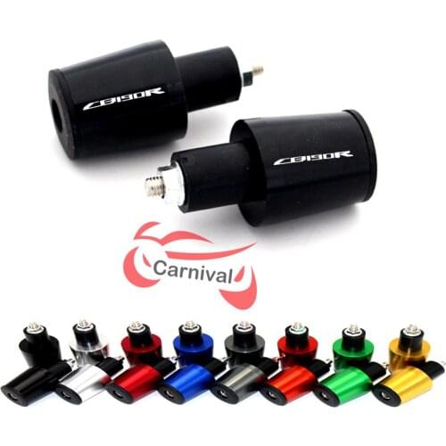 Motorcycle Accessories 7/8'' 22MM Handlebar Grips Handle Bar Cap End Plugs ForHonda cb 190r cb190r CB 190 R 2015-2017 2016