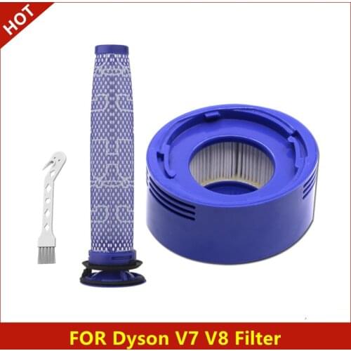 Washable Filter Parts FOR Dyson V7 V8 Hand held vacuum cleaner Front And Rear Filter Replacement of accessories