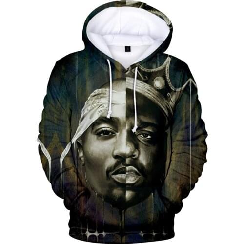 New Hoodie Rock Biggie Hoodie Soft Notorious B.I.G. Sweatshirt Women Children 3D Hoodies Mens Long Sleeve Hip Hop Pullover Tops