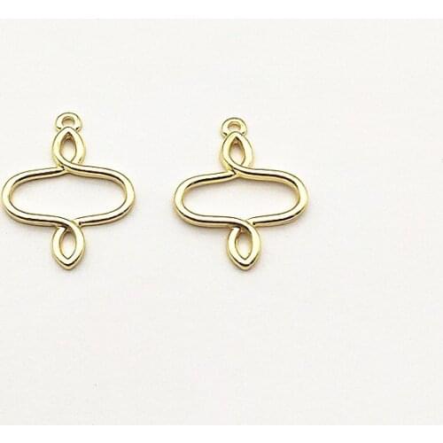 New arrival! 25x20mm 100pcs Zinc Alloy Oval shape Charm for Hand Made Earrings DIY parts,Jewelry Findings & Components