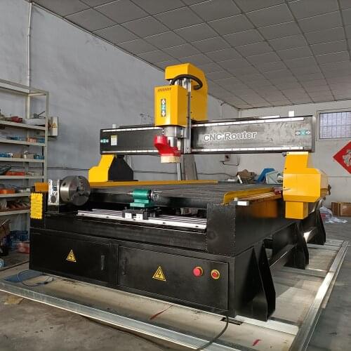 New Technology 4 Axis Marble /Stone / Wood CNC Router 1325 CNC Milling Machine Price Aluminum Cutting For Metal MDF