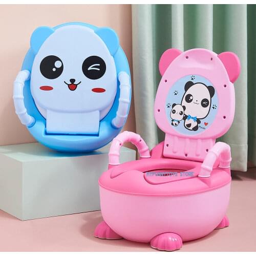 0-6 Years Old Childrens Pot Soft Baby Potty Plastic Road Pot Infant Cute Baby Toilet Seat Boys And Girls Potty Trainer Seat WC