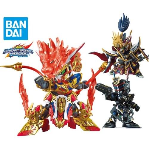 Bandai Gundam Assembly Model Q Version BB Fighter SD World Heroes Goku Pulse Nobunaga Benjamin Anime Toys