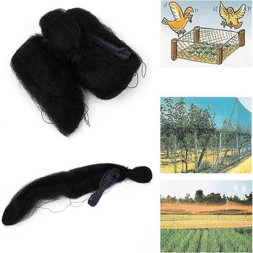 1pc Black Nylon Anti Bird Net Multi-size Netting Mesh for Fruit Crop Plant Tree Bird-Preventing Net Mesh Garden Pest Control