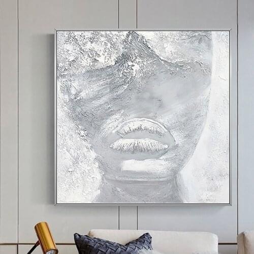 Modern Oil Painting On Canvas Hand Painted Abstract Poratiart Painting Art Wall Decoration Handmade Oil Painting Unframed