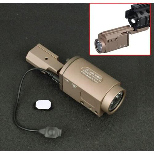 Tactical Old Version AK-SD Weapon LED Flashlight For Airsoft Rifle With 20mm Picatinny Rail Hunting AR15 AK47 Light Accessories