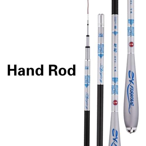 2.7m-6.3m Hand Rod 37/28/19 Tune Peche En Mer Fishing Olta High Carbon Fiber Carp Fish Canne Vara De Pesca Fishing Tackle