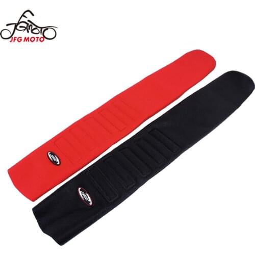 Motorcycle Universal Rubber Gripper Soft Seat Cover For KTM YAMAHA KAWASAKI SX XC EXC XCF XCW XCFW SXF 150 200 250 300 350 400