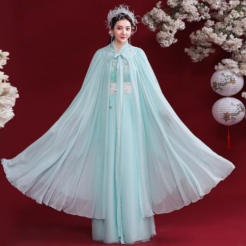 Fairy Ancient Chinese Costume Women Hanfu Dress Palace Embroidery Girl Traditional Clothing Cosplay Folk Long Robe Hanfu SL4506