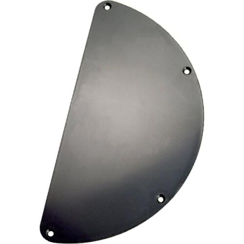 Electric Guitar Backplate Back Plate Protector Pickguard Cavity Cover -Black