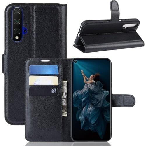 10pcs/lot for Huawei Y9 Lychee Litchi wallet leather phone case honor 20 10i 20i enjoy 9 Y7 Y6 Y5 prime pro P smart Z plus 2019