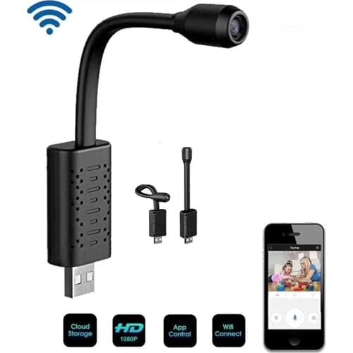 2MP 1080P Wireless Intercom USB IP Camera Battery Power Home Security CCTV Baby Monitor