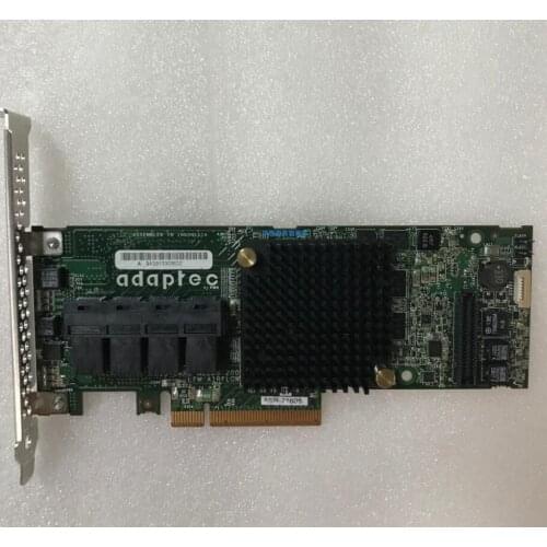 ASR-71605E Single Disk 16T 16 Port HBA Expansion Card Array Card RAID 0 1 10 JBOD