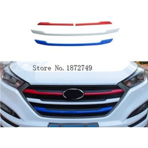 FOR 2015 2016 for HYUNDAI TUCSON grill colorful trim