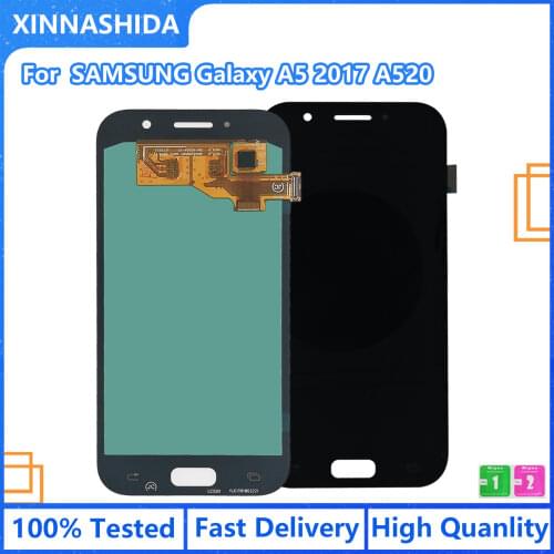 For Samsung Galaxy A5 2017 Display A520 A520F SM-A520F LCD Display Touch Screen Digitizer Assembly