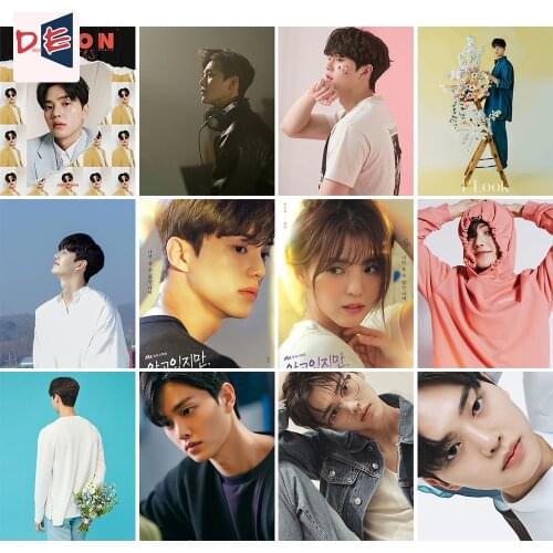 【DROFE】Frame DIY Paint By Numbers Kit Kpop Acrylic Wall Art Home Decors Korea Pop Idol Coloring By Numbers For Diy Gift 80x100cm