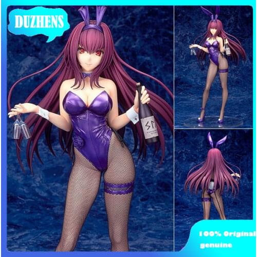 100% Original genuine Fate Grand Order Scathach Bunny Girl 1/7 Action Figure Anime Figure Model Toys Figure Collection Doll Gift