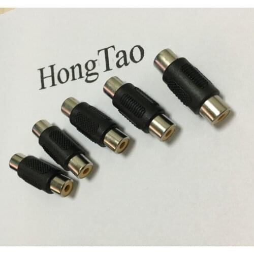 Hot 5pcs Audio Video RCA Female to Female Coupler Joiner Barrel Adapter
