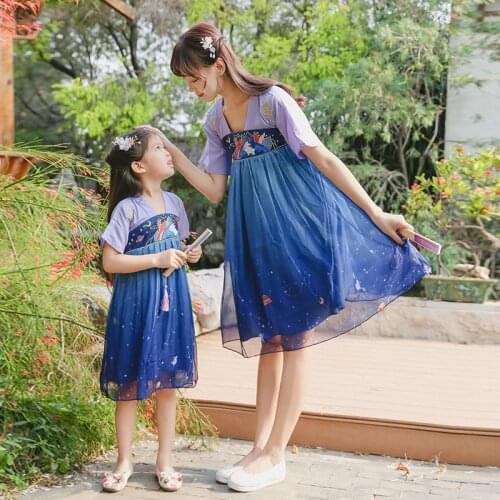 Hanfu women dress cosplay hanfu dress chinese dress qipao cheongsam dress short sleeve summer hanfu exotic apparel China dress