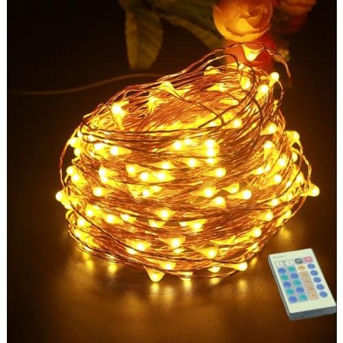 JIZHINAN LED String Lights With Transparent Wire