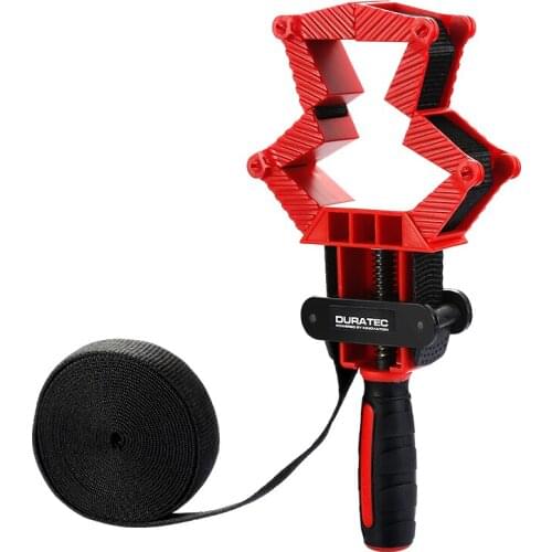 Multifunction Belt Clamp for Woodworking 4m Nylon Adjustable Polygonal Clip Right Angle Clamps