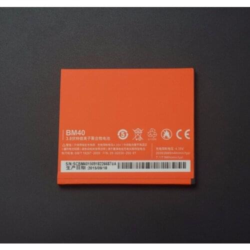 For Xiaomi Mi2A Battery High Quality BM40 2030mAh Li-ion Battery Replacement for xiaomi 2A M2A MI2A Smart Phone