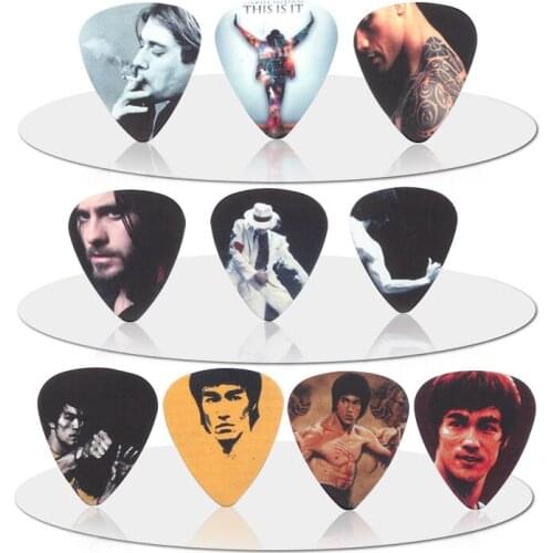 SOACH 10pcs 0.71mm high quality two side earrings pick DIY design guitar accessories pick guitar picks for ukulele bass parts