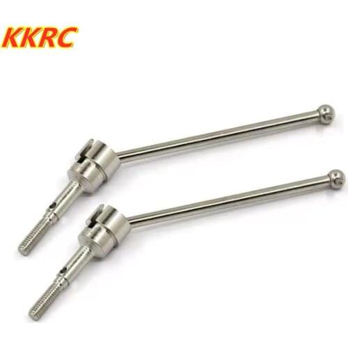 Steel Metal Rear Drive Shaft Dogbones Stub Wheel Axle For 1/10 RC Car WLtoys 104001 Metal upgrade parts