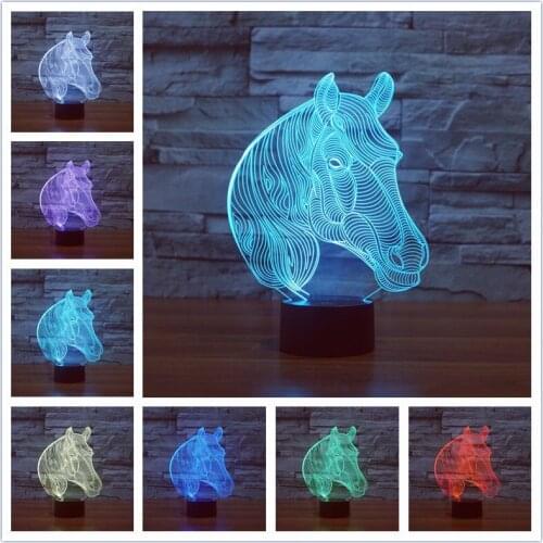 3d Led Desk Lamp 1 Desk Light Reading Lamps Led Lamp Touch usb 3d lamp Abajur Para Quarto Led Light