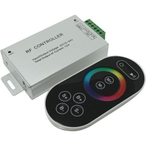 8 key RF RGB led touch controller,DC12-24V input 2